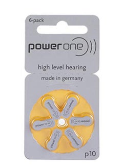 بطاريات Power one لأداة المساعدة السمعية 1.45 فولت - مجموعة من 60 قطعة. - v1666112266/N41979550A_2