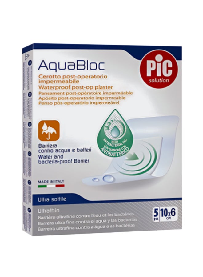 PIC 5-Piece AquaBloc Waterproof Post-Op Plaster 