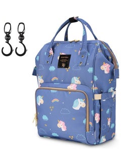 Sunveno Unicorn Diaper Bag With Stroller Hooks  - Image 1