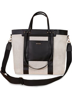 Sunveno La Mode Premium Diaper Bag With Tote Style And Zipped Pockets - Black  - Image 1