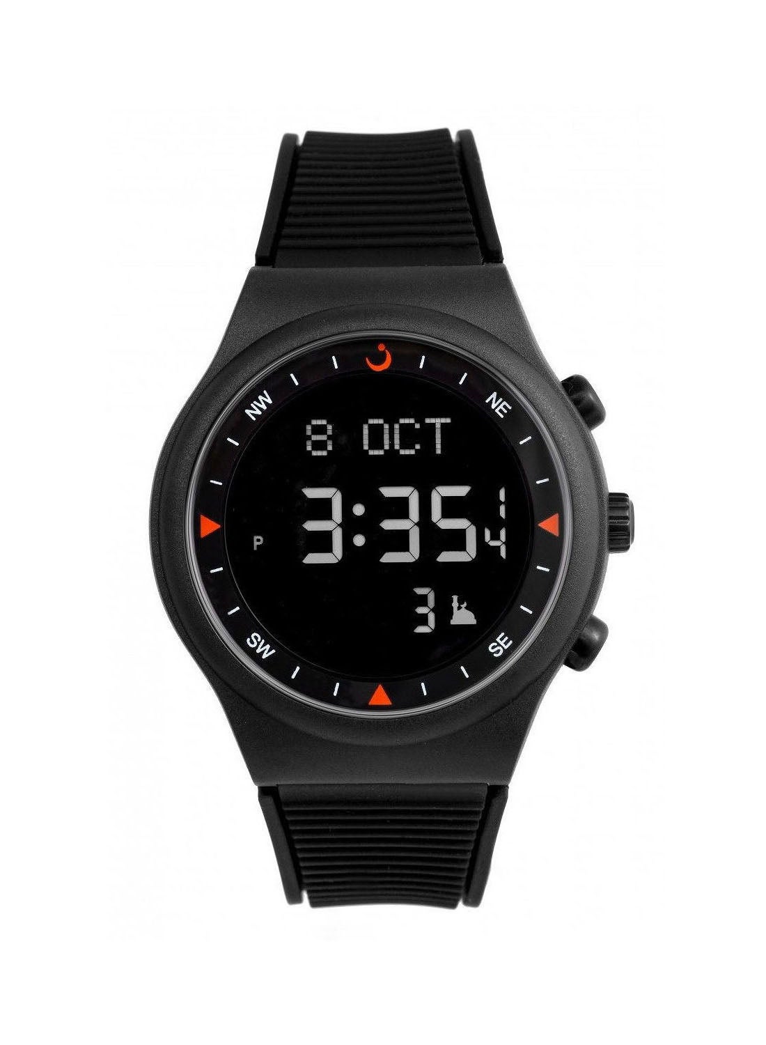 Al Fajr Men's Rubber Youth Digital Watch WY-16 38 mm Black Best Price  KSA Riyadh, Jeddah