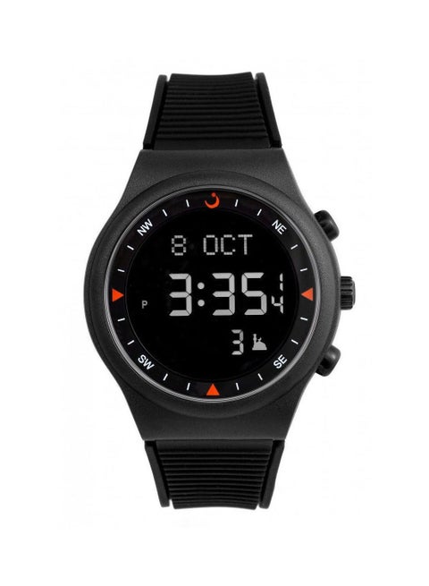 Men's Rubber Youth Digital Watch WY-16 - 38 mm - Black