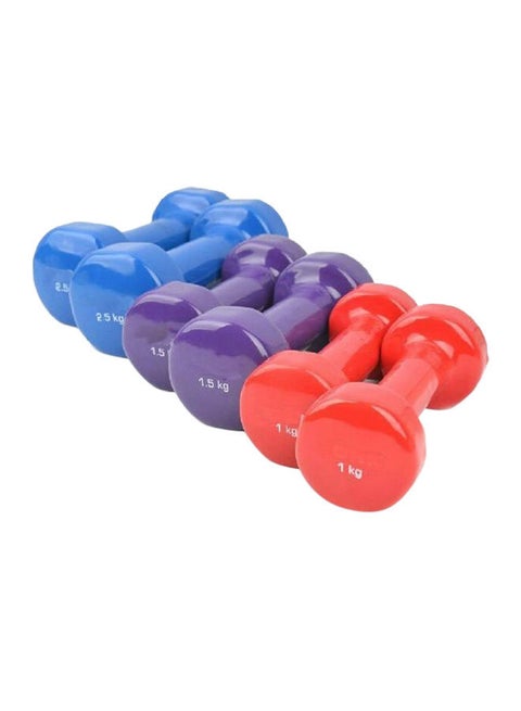Set Of Dumbbells With Carrying Case 10kg 10kg