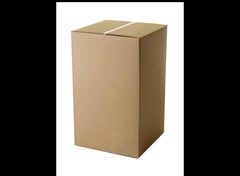 Pack Of 10 Packing And Moving Boxes Brown
