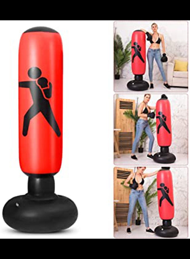 Generic - Printed Inflatable Punching Bag 5.2feet 5.2feet - Image 1