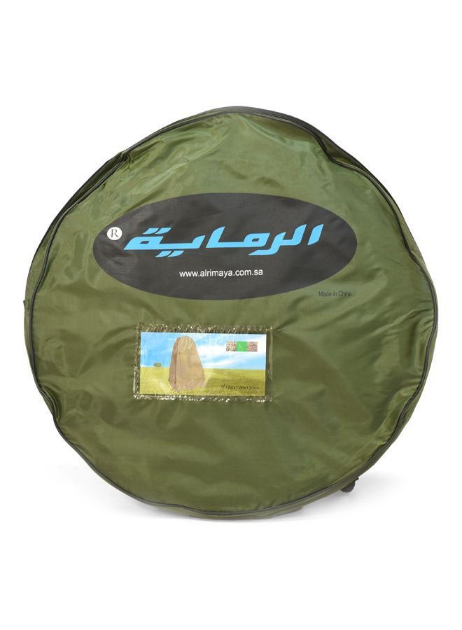 AL RIMAYA - Polyester Toilet Tent 120 x 120 x 190cm 120 x 120 x 190cm - Image 1