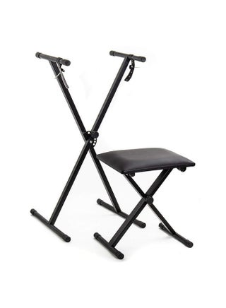 Double X Keyboard Stand With Piano Bench - v1666174971/N40481888A_1