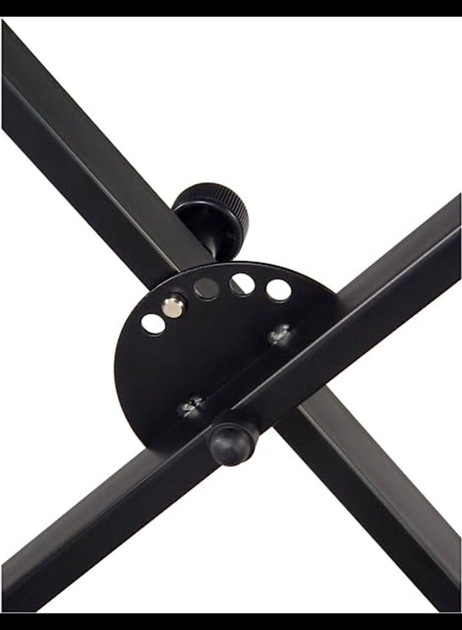 Double X Keyboard Stand With Piano Bench