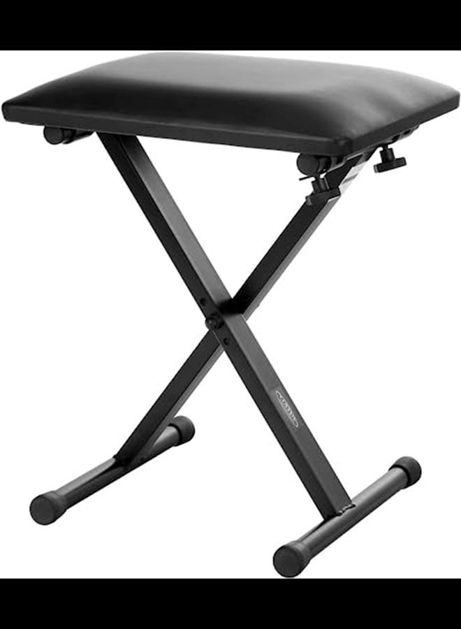 Double X Keyboard Stand With Piano Bench