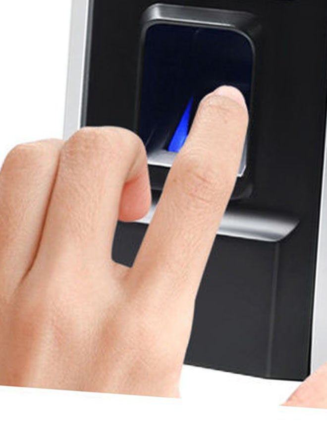 Aibecy - Finger Print Access Control Attendance Biometric Time Clock Black - Image 1