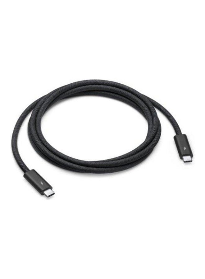 Type C To Type C Thunderbolt 4 Pro Cable 1.8M Black