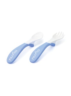 Nuvita 2-Piece Easy Eating Spoons Set - Assorted  - Image 2