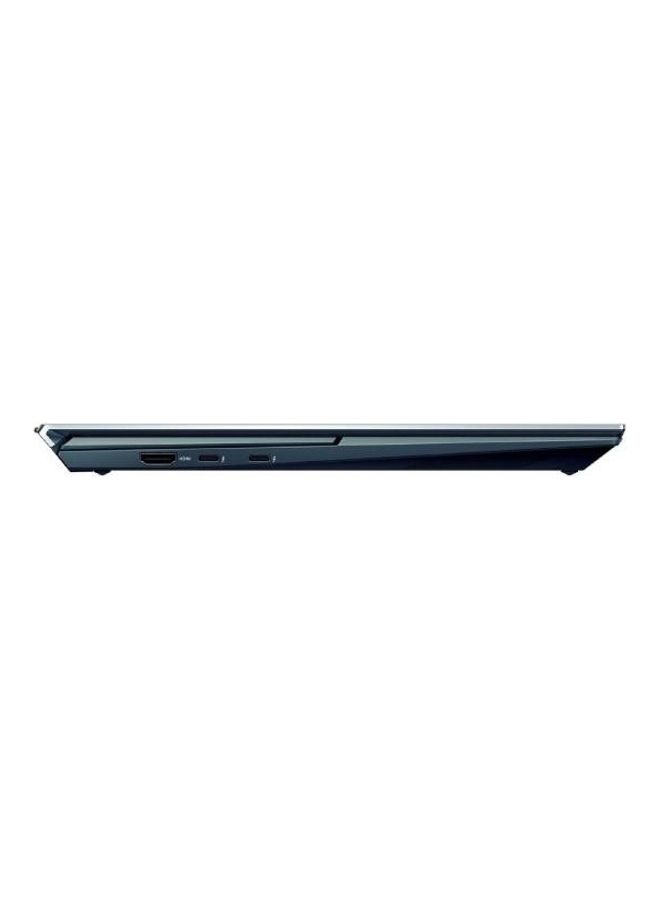 ASUS - ZenBook Duo 14 (UX482) Laptop With 14-Inch Touchscreen FHD Display, Core i7-1165G7 Processor/16GB RAM/1TB SSD/Windows 10 Pro/2GB NVIDIA GeForce MX450  Graphics/ScreenPad Plus English/Arabic Celestial Blue - Image 1