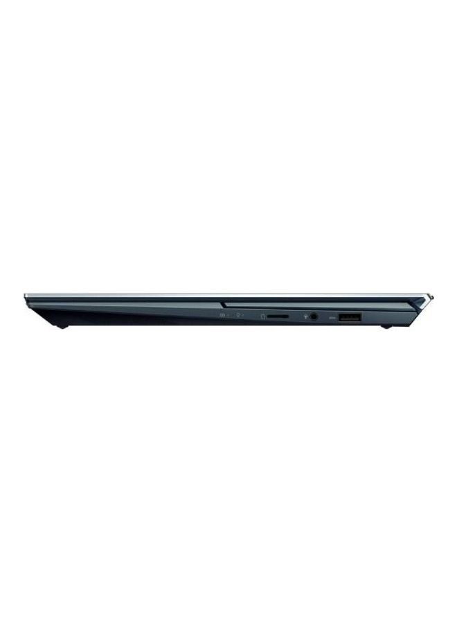 ASUS - ZenBook Duo 14 (UX482) Laptop With 14-Inch Touchscreen FHD Display, Core i7-1165G7 Processor/16GB RAM/1TB SSD/Windows 10 Pro/2GB NVIDIA GeForce MX450  Graphics/ScreenPad Plus English/Arabic Celestial Blue - Image 1