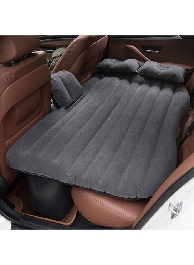 Generic - Car Flocking Back Seat Inflatable Air Bed With Pillows - Image 1