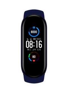 MARGOUN Replacement Strap For Xiaomi Mi Band 5 25.5 x 1.5 x 2.5cm Dark Blue  - Image 2
