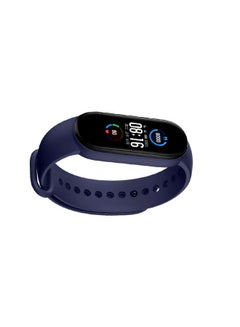 MARGOUN Replacement Strap For Xiaomi Mi Band 5 25.5 x 1.5 x 2.5cm Dark Blue  - Image 3