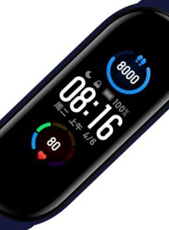 MARGOUN Replacement Strap For Xiaomi Mi Band 5 25.5 x 1.5 x 2.5cm Dark Blue  - Image 4