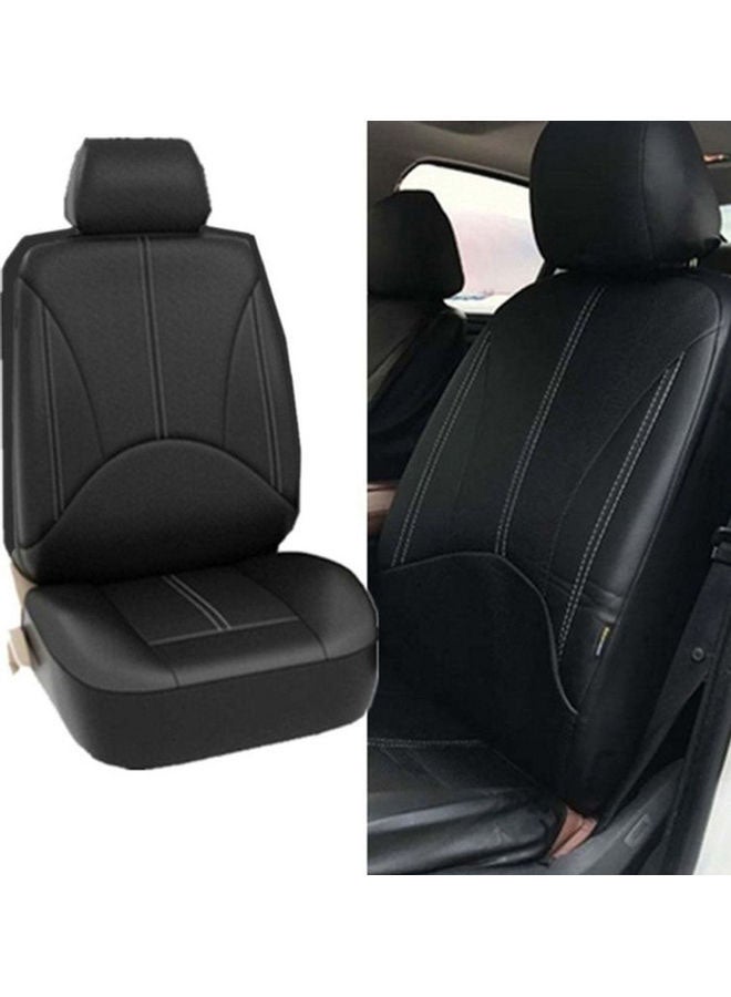 طقم أغطية من الجلد الصناعي(PU) لمقاعد السيارة الأمامية والخلفية، يناسب جميع أنواع السيارات - Image 3