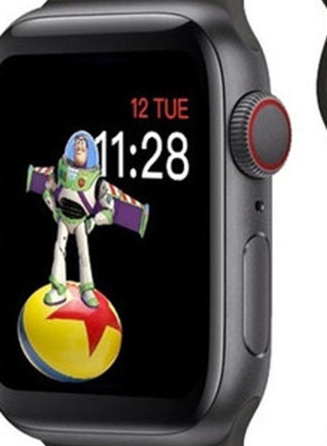 ساعة يد ذكية طراز HW22 بلس سيريس 6 مقاس 44 مم بخاصية الشحن اللاسلكي أسود - Image 3