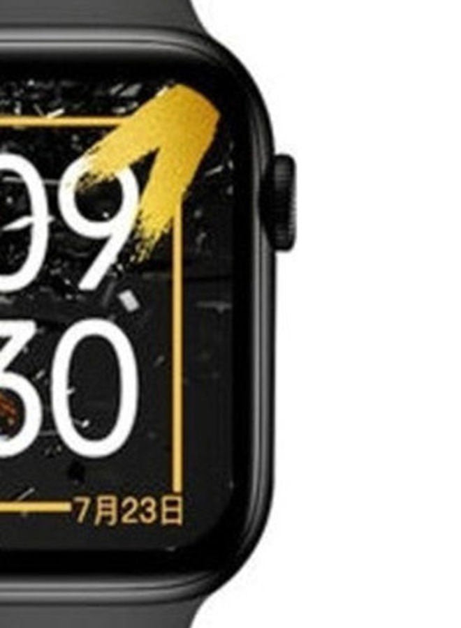 ساعة يد ذكية طراز HW22 بلس سيريس 6 مقاس 44 مم بخاصية الشحن اللاسلكي أسود - Image 4