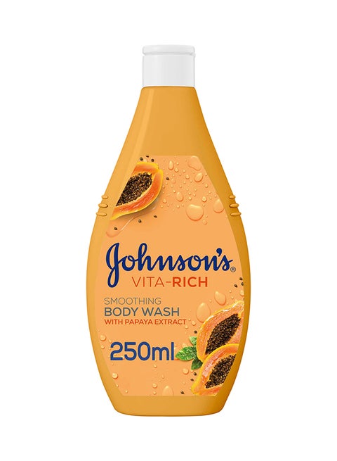 Vita Rich Smoothing Body Wash With Papaya Extract 250ml