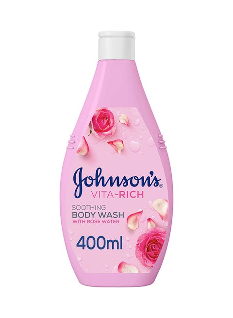 Vita Rich Soothing Body Wash With Rose Water 400ml