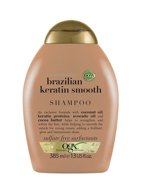 Ever Straightening Plus Brazilian Keratin Therapy Shampoo 385ml
