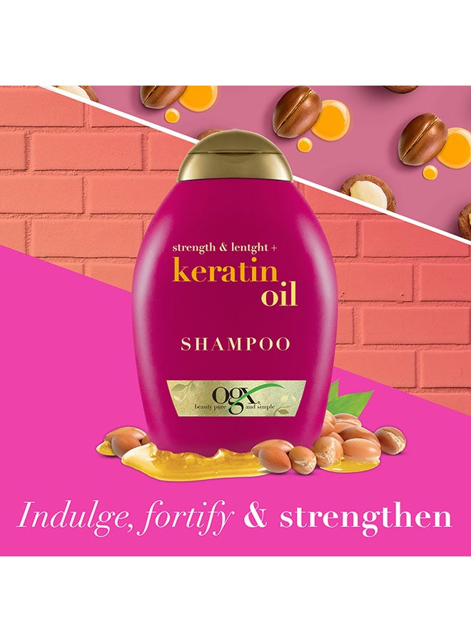 Ogx Keratin Oil Shampoo 385 ml  - Image 2
