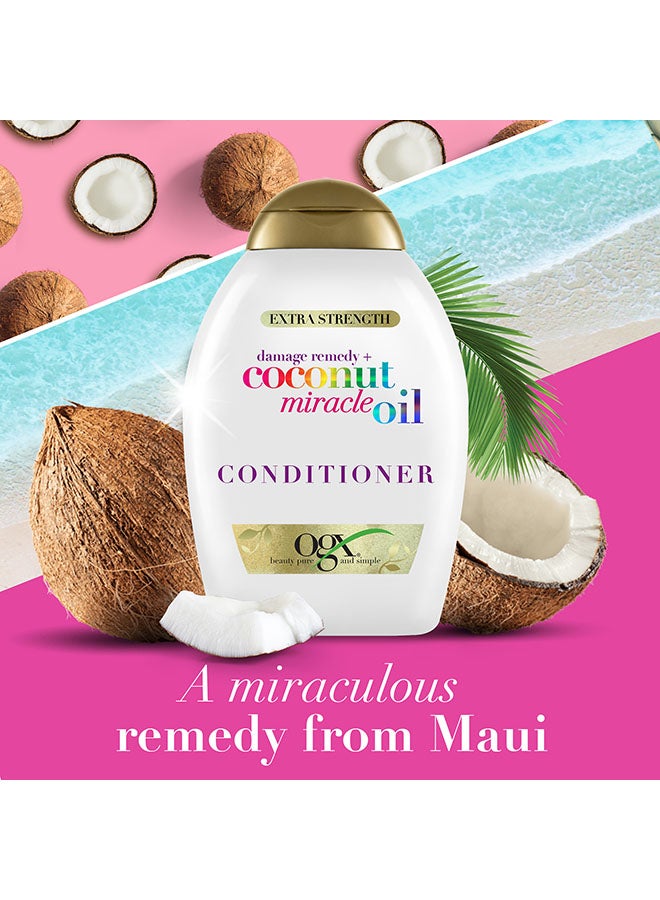 Ogx Damage Remedy Coconut Miracle Oil Conditioner  - Image 2