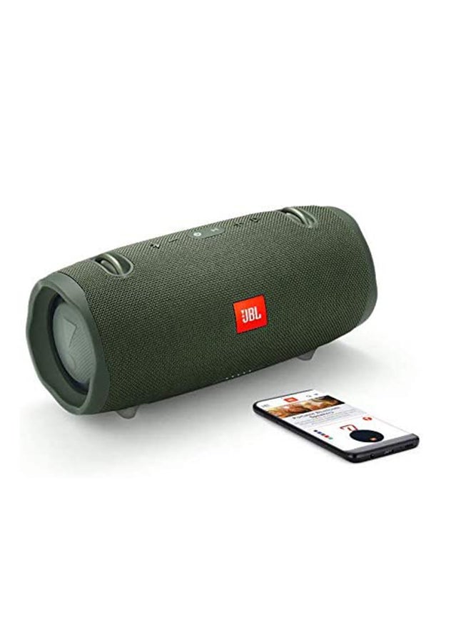 JBL - Xtreme 2 Portable Bluetooth Speaker Green - Image 1