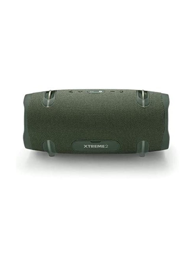 JBL - Xtreme 2 Portable Bluetooth Speaker Green - Image 1