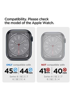 Ozone Soft TPU Protective Bumper Case Cover For Apple Watch Series 4 44mm Clear  - Image 4