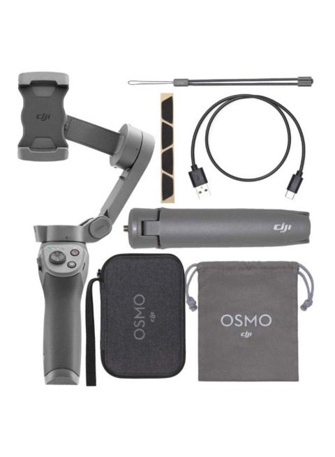 2450.0 mAh Osmo Mobile 3 Handheld Gimbal Combo Kit Grey