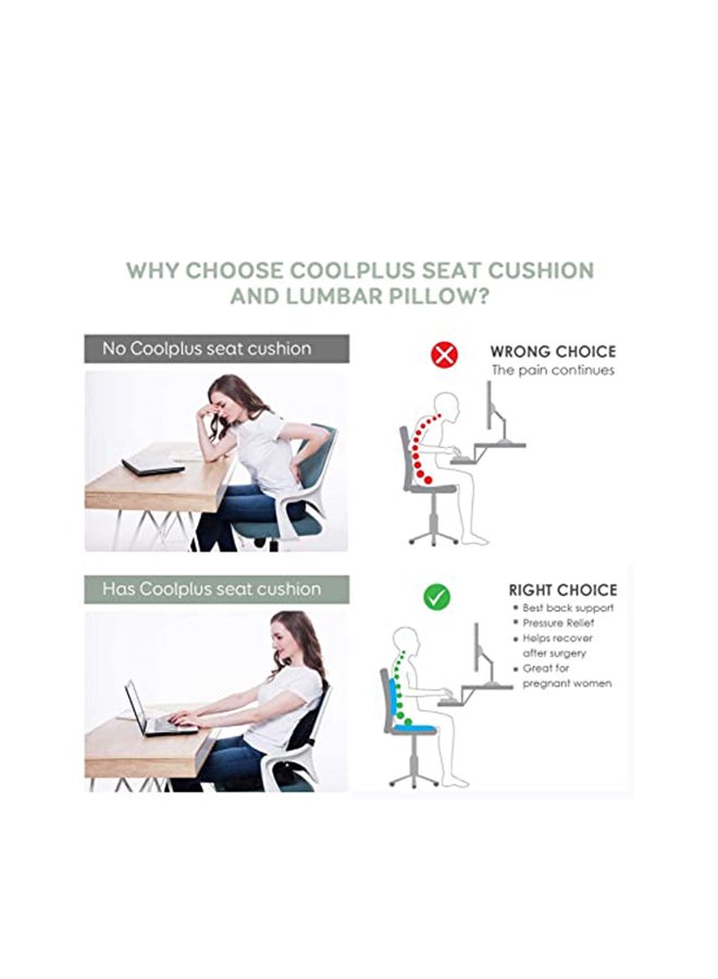 Generic 2-Piece Car Seat Cushion Set  - Image 5