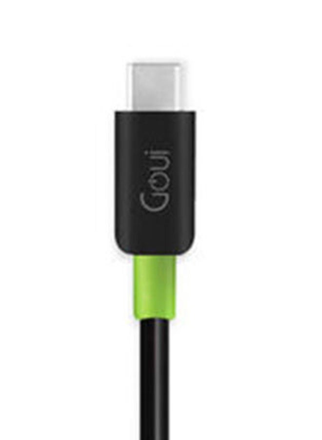 Goui - Classic Type C-A Cable 1.5 Meter Black - Image 1