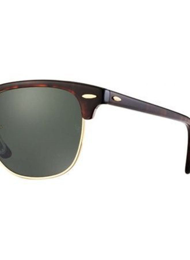 Ray-Ban UV Protection Clubmaster Sunglasses - RB3016 W0366 - Lens Size: 51 mm - Brown  - Image 5