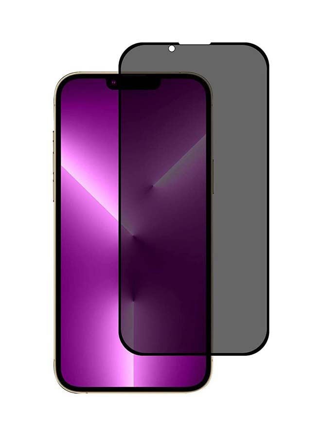 MOCOM 9D Anti-Spy Privacy Tempered Glass Screen Protector For iPhone 13/13 Pro Black  - Image 1