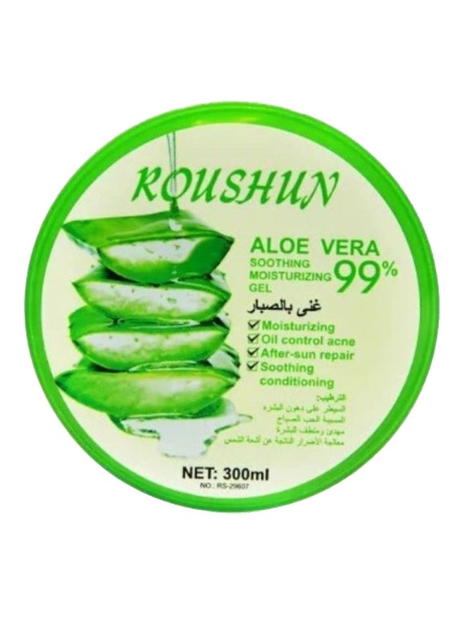ROUSHUN Aloe Vera Soothing Moisturizing Gel Clear 300ml