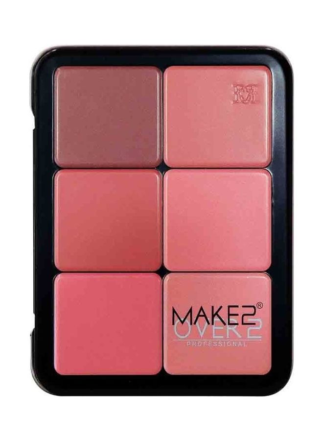 MAKE OVER 22 Blusher Palette - 12 Colours Multicolour - Image 2