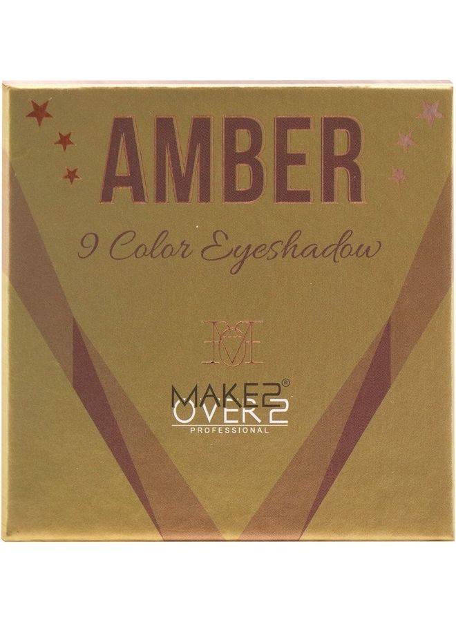 MAKE OVER 22 Amber 9 Color Eyeshadow Multicolour - Image 3