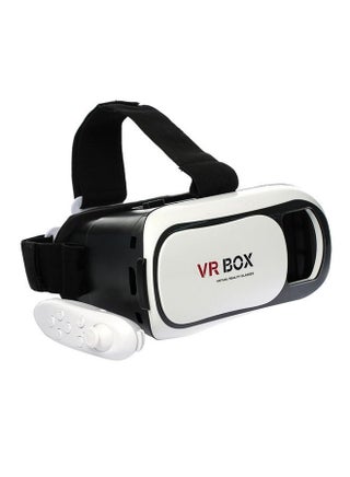 3640.0 mAh Virtual Reality 3D Glasses With Bluetooth Gamepad Remote Controller Black/White - v1666245367/N15133179A_1