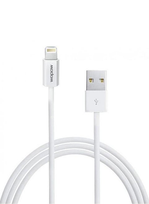 8-Pin USB Charging Cable For Apple iPhone White