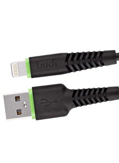 budi Data Cable Apple iPhone 7, 7Plus, 6, 6S, 6Plus, 5S, 51.2M, M8J150L Black  - Image 2