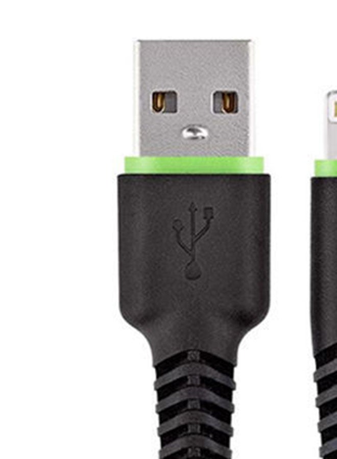 budi Data Cable Apple iPhone 7, 7Plus, 6, 6S, 6Plus, 5S, 51.2M, M8J150L Black - Image 4