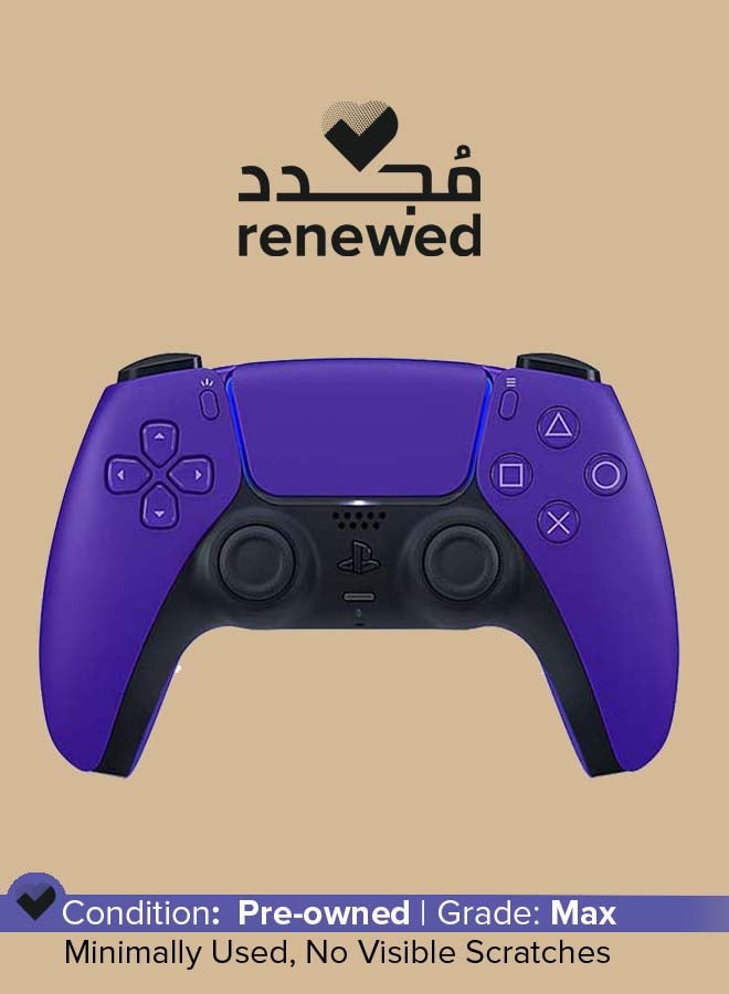 سوني تم تجديده - وحدة تحكم PS5 اللاسلكية Dualsense - أرجواني - Image 1