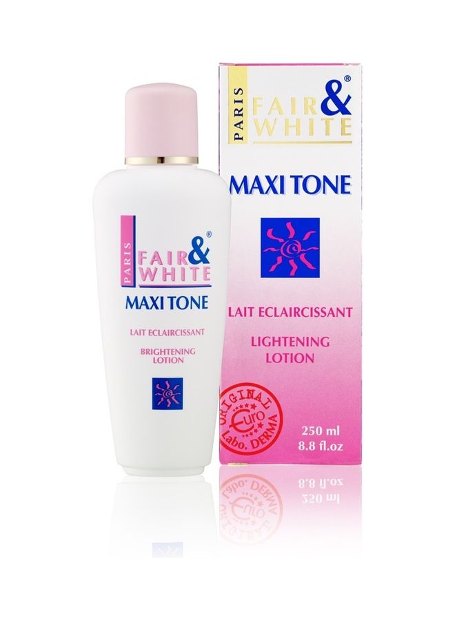 Maxi Tone Lait Eclaircissant Brightening Lotion White 250ml - v1666245786/N53359643A_1