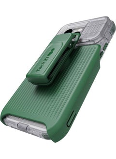 tech21 Evo Max iPhone 14 Pro Max Case with MagSafe Extreme 20 Feet Drop Protection with Sliding Camera Lens Cover - Frosted Green  - Image 5