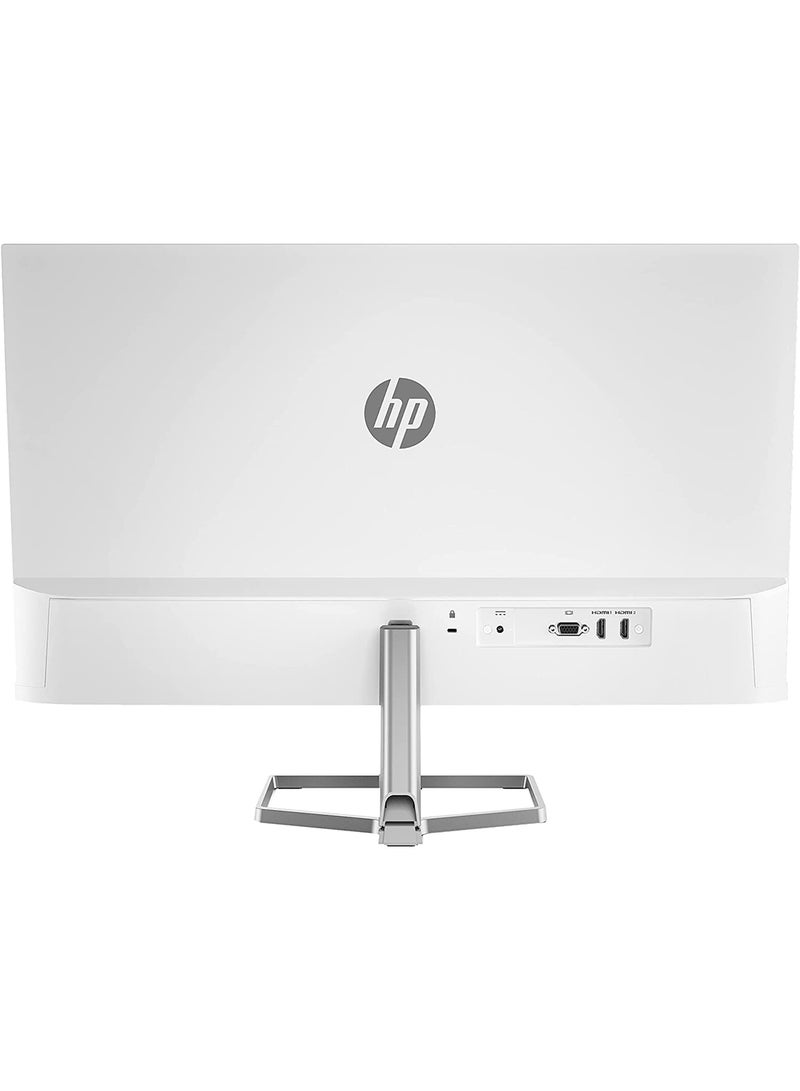 HP - M27FW 27" FHD IPS LED Monitor, 1920x1080 Resolution, 75Hz Refresh Rate, 5ms Response Time, AMD FreeSync, 99% sRGB Color Gamut, 1000:1 Contrast Ratio, HDMI, VGA Silver - Image 1