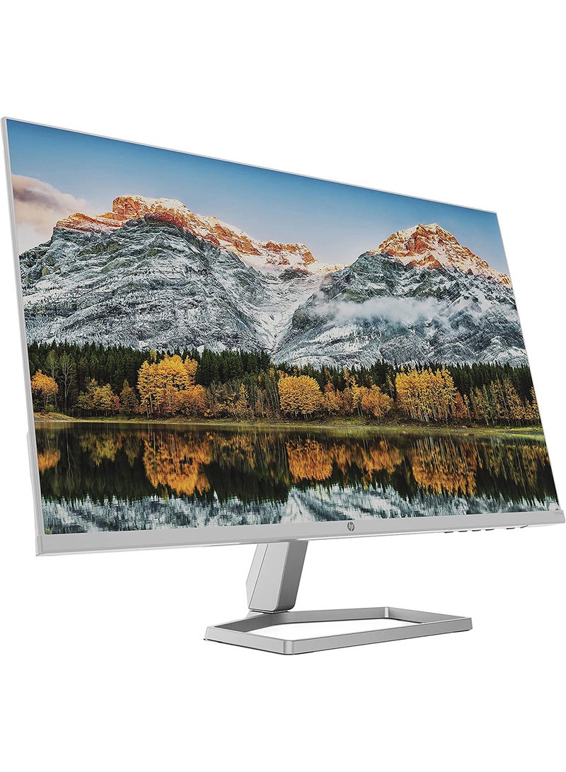 HP - M27FW 27" FHD IPS LED Monitor, 1920x1080 Resolution, 75Hz Refresh Rate, 5ms Response Time, AMD FreeSync, 99% sRGB Color Gamut, 1000:1 Contrast Ratio, HDMI, VGA Silver - Image 1